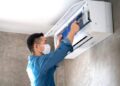 Air conditioner cleaning bangkok - aircon AC fix repair install service